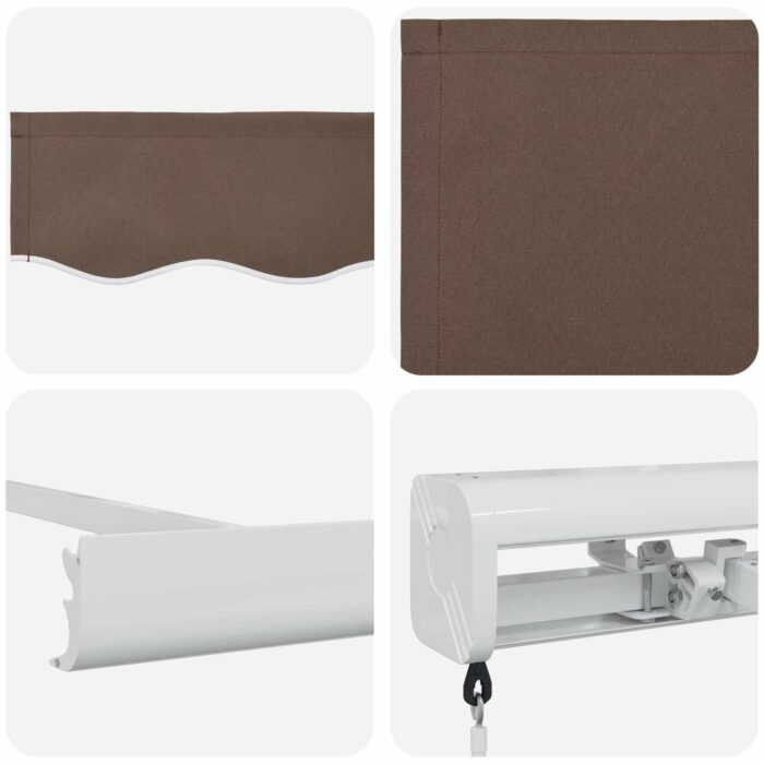 Σκηνίτσα Αναδιπλούμενη Taupe 450 x 300 εκ Ύφασμα και Μέταλλο - Image 3