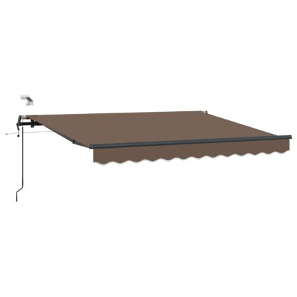 vidaXL Ύφασμα Ομπρέλας Taupe 600 x 350 εκ Πολυεστέρας