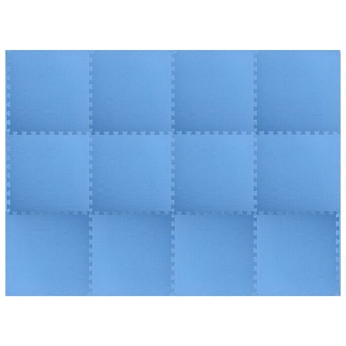 Χαλάκι για Πισίνα 12 pcs Μπλε 4,32 τ.μ. Φελιζόλ EVA - Image 3