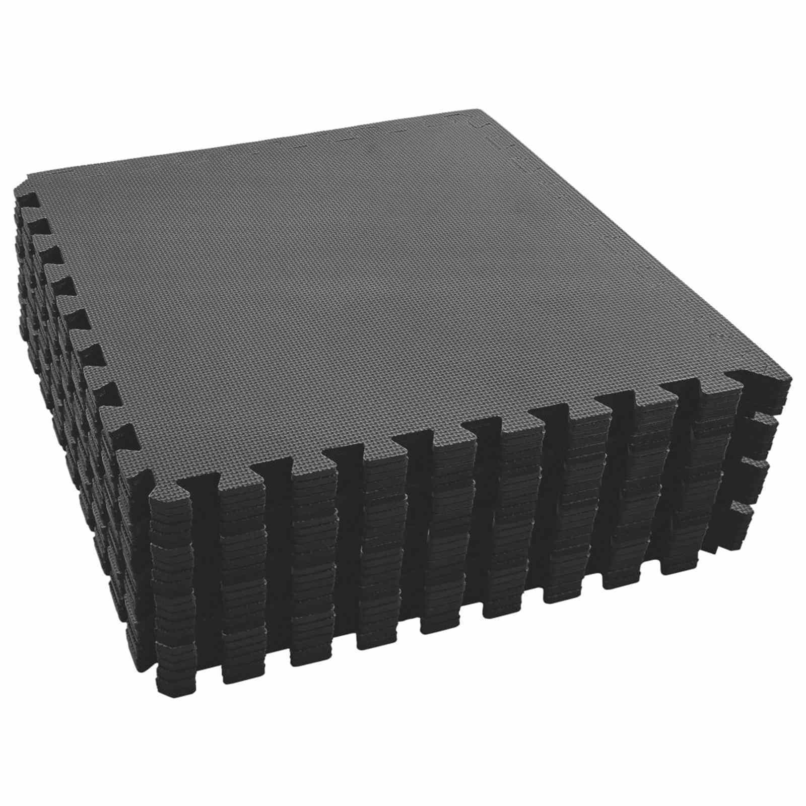 vidaXL Χαλάκι για Πισίνα 24 pcs Μαύρο 8 vidaXL Χαλάκι για Πισίνα 24 pcs Μαύρο 8