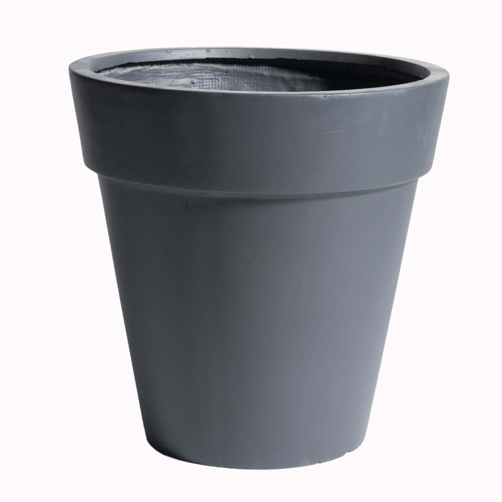 Supergreens Γλάστρα Πήλινη με Γείσο Γκρι 63x63x63 εκ. Supergreens Γλάστρα Πήλινη με Γείσο Γκρι 63x63x63 εκ.
