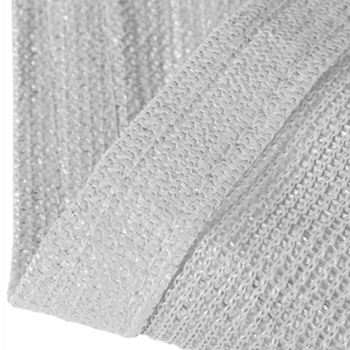 Τριγωνικό Πανί Σκίασης 3,6mx3,6mx3,6m Γκρι 180gr/m² - Image 5