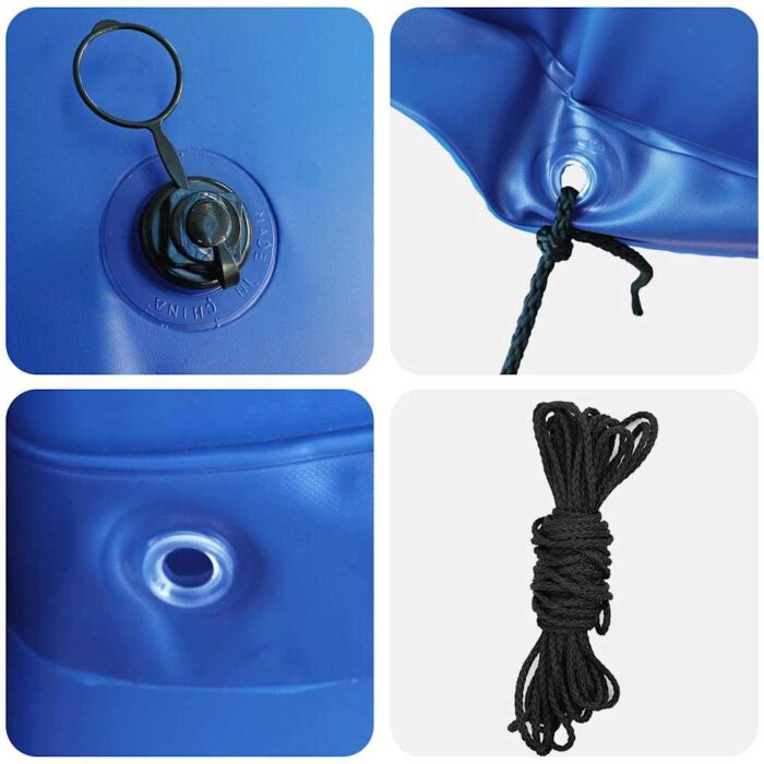 Χειμερινό Μαξιλάρι Πισίνας Μπλε Ø 310 x 180 εκ PVC - Image 7