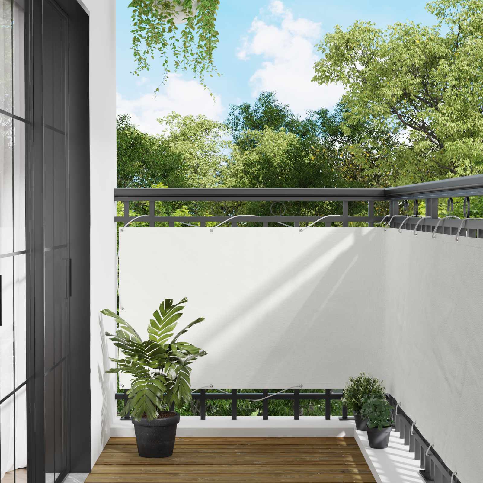 vidaXL Οθόνη Μπαλκονιού 90 x 200 cm vidaXL Οθόνη Μπαλκονιού 90 x 200 cm