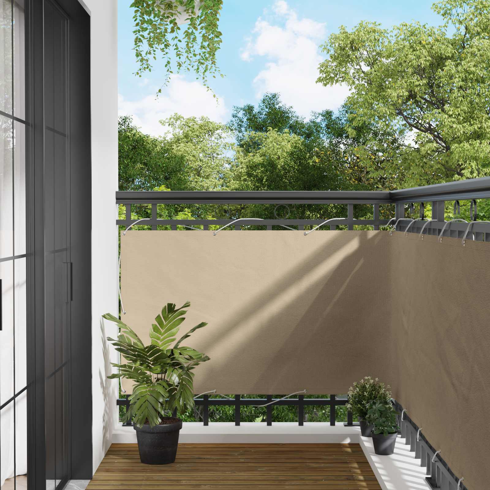 vidaXL Οθόνη Μπαλκονιού 90 x 200 cm vidaXL Οθόνη Μπαλκονιού 90 x 200 cm