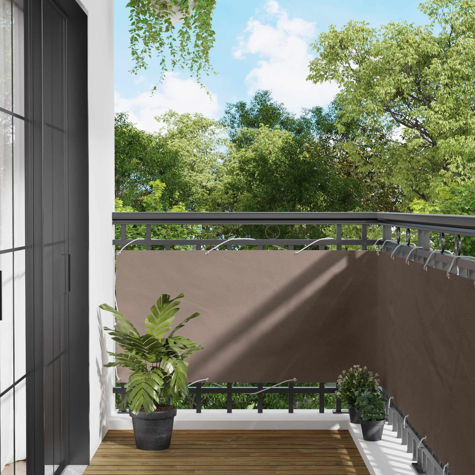 vidaXL Οθόνη Μπαλκονιού 75 x 200 cm vidaXL Οθόνη Μπαλκονιού 75 x 200 cm