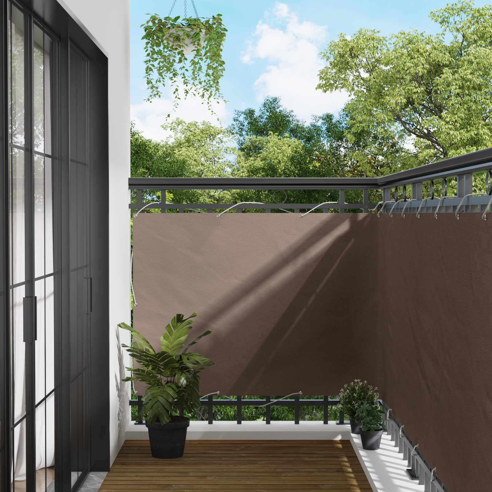 vidaXL Οθόνη Μπαλκονιού 120 x 200 cm vidaXL Οθόνη Μπαλκονιού 120 x 200 cm