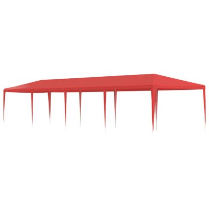 vidaXL Σκηνή Πάρτυ Κόκκινο 1200 x 300 x 255 εκ