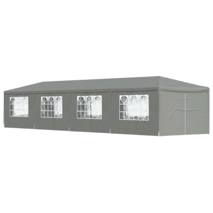vidaXL Σκηνή Πάρτυ 1200 x 300 x 255 εκ Ανοιχτό γκρι