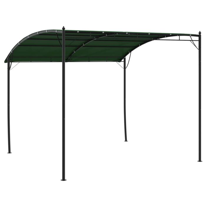 Κιόσκι 3 x 3 x 2,55 m Πράσινο Ύφασμα και αλουμίνιο 180 gsm - Image 4