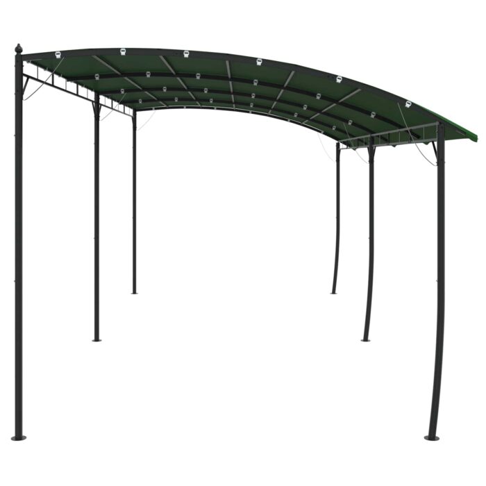 Κιόσκι 6 x 3 x 2,55 m Πράσινο Ύφασμα και αλουμίνιο 180 gsm - Image 3