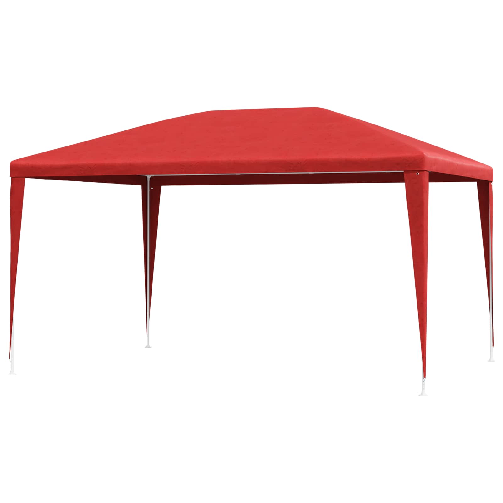vidaXL Σκηνή Πάρτυ 400 x 300 x 255 εκ Κόκκινο vidaXL Σκηνή Πάρτυ 400 x 300 x 255 εκ Κόκκινο