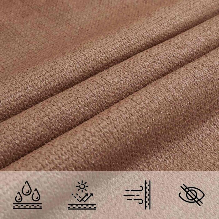 Ικανότητα Σκίασης Taupe 2,5 x 6 μ HDPE - Image 4