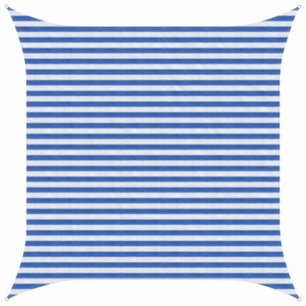 vidaXL Ικανότητα Σκίασης Μπλε και άσπρο 3 x 3 m HDPE