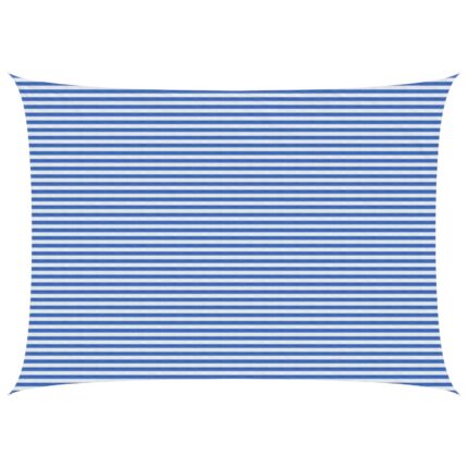 vidaXL Ικανότητα Σκίασης Μπλε και άσπρο 5 x 8 m HDPE