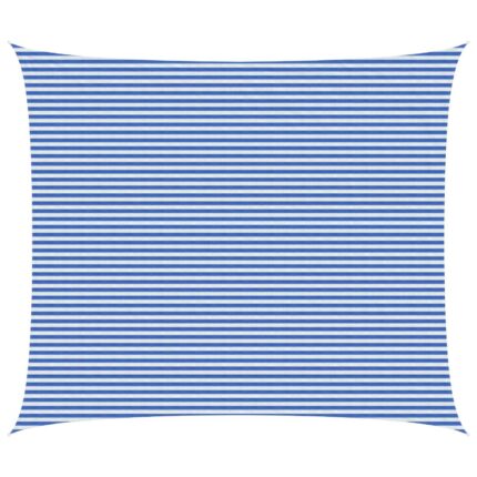 vidaXL Ικανότητα Σκίασης Μπλε και άσπρο 6 x 8 m HDPE