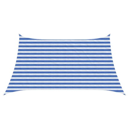 vidaXL Ικανότητα Σκίασης Μπλε και άσπρο 3 / 4 x 2 m HDPE