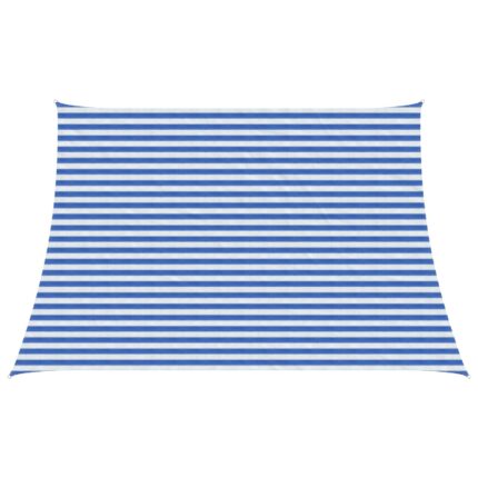vidaXL Ικανότητα Σκίασης Μπλε και άσπρο 4 / 5 x 3 m HDPE