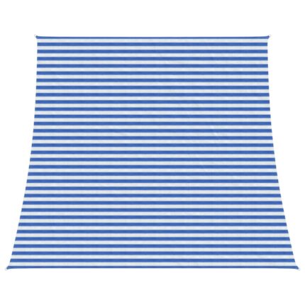 vidaXL Ικανότητα Σκίασης Μπλε και άσπρο 4 / 5 x 4 m HDPE