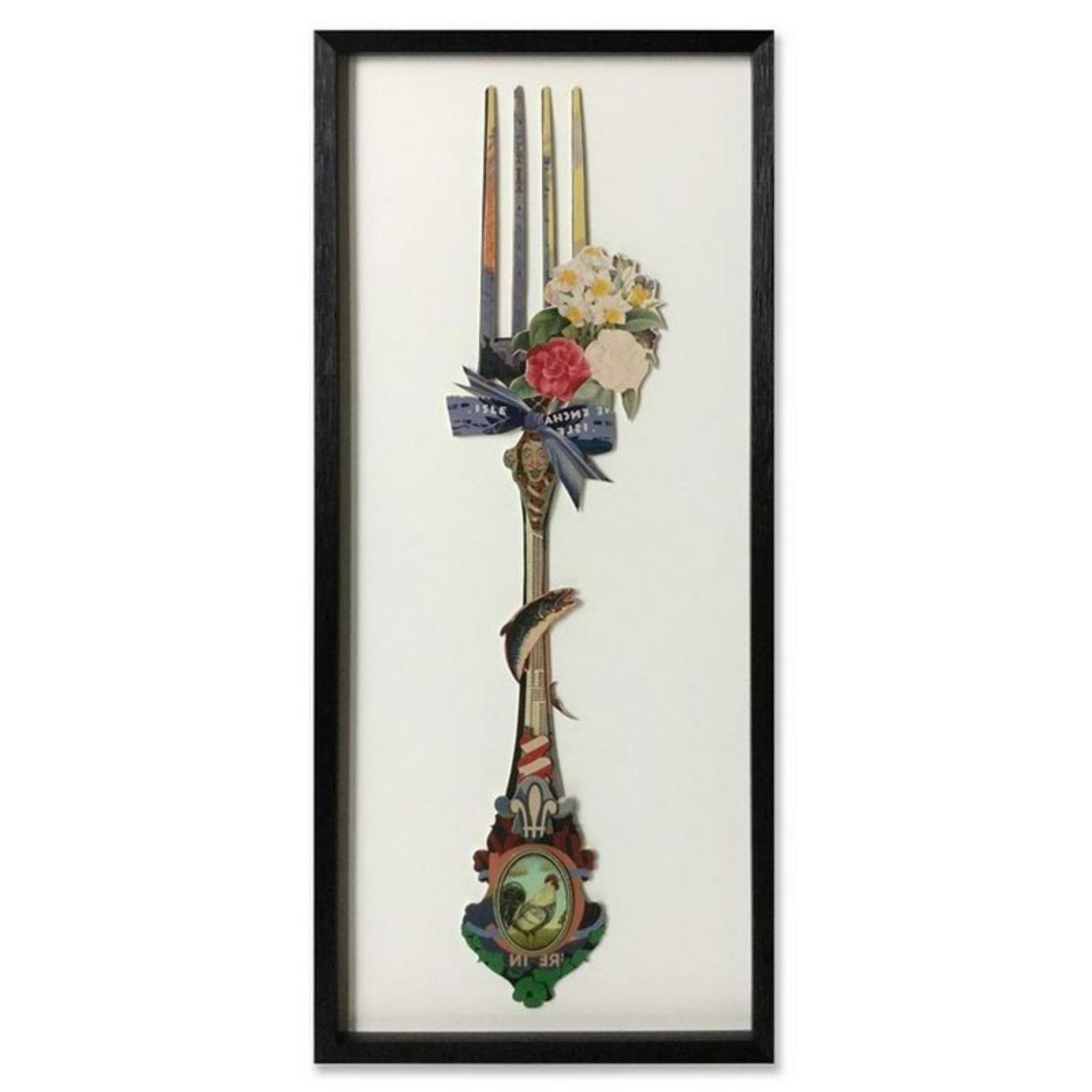 Supergreens Πίνακας Κολάζ “Fork” 40x90 εκ. Supergreens Πίνακας Κολάζ “Fork” 40x90 εκ.